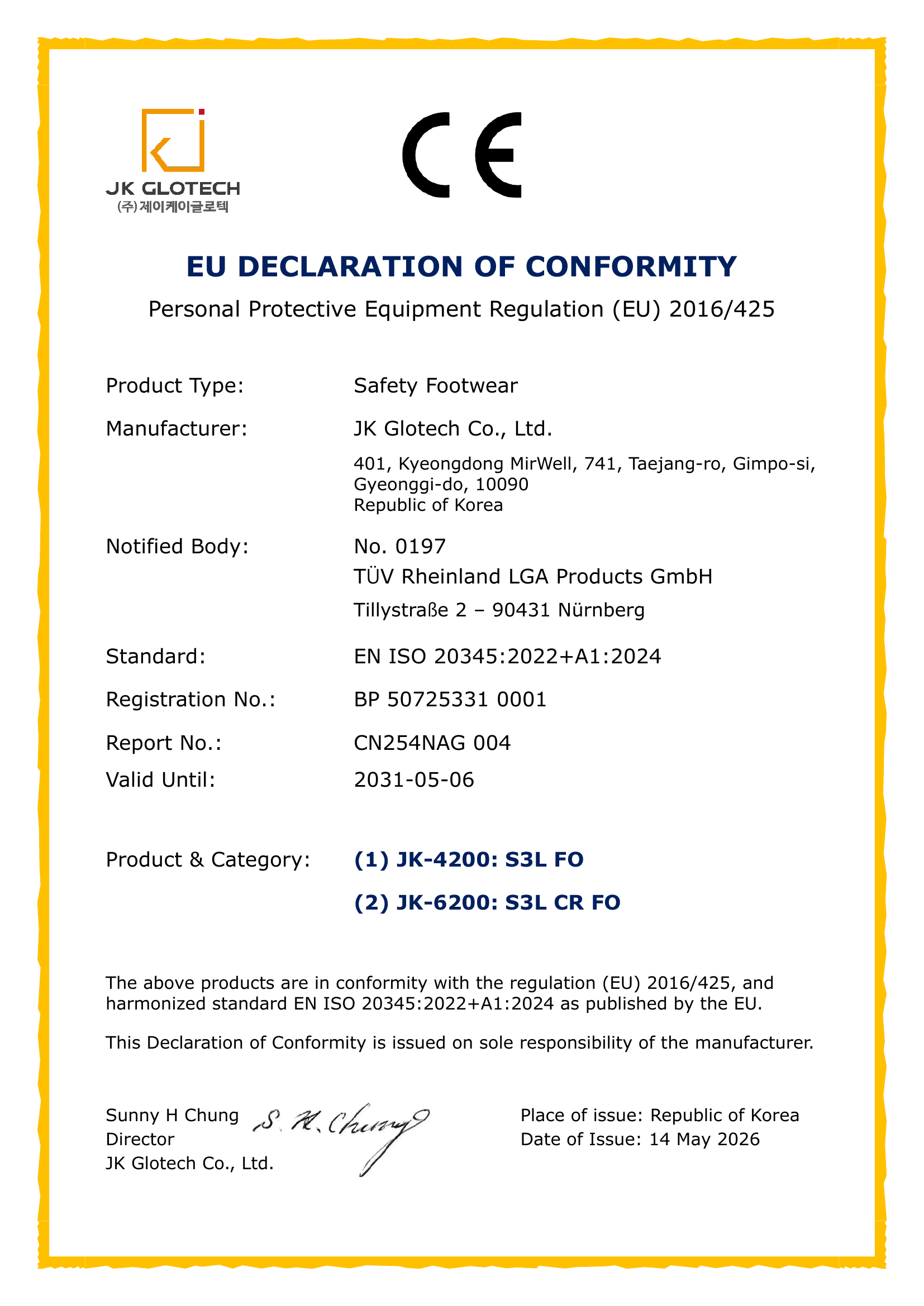 EU Declaration of Conformity - S3L